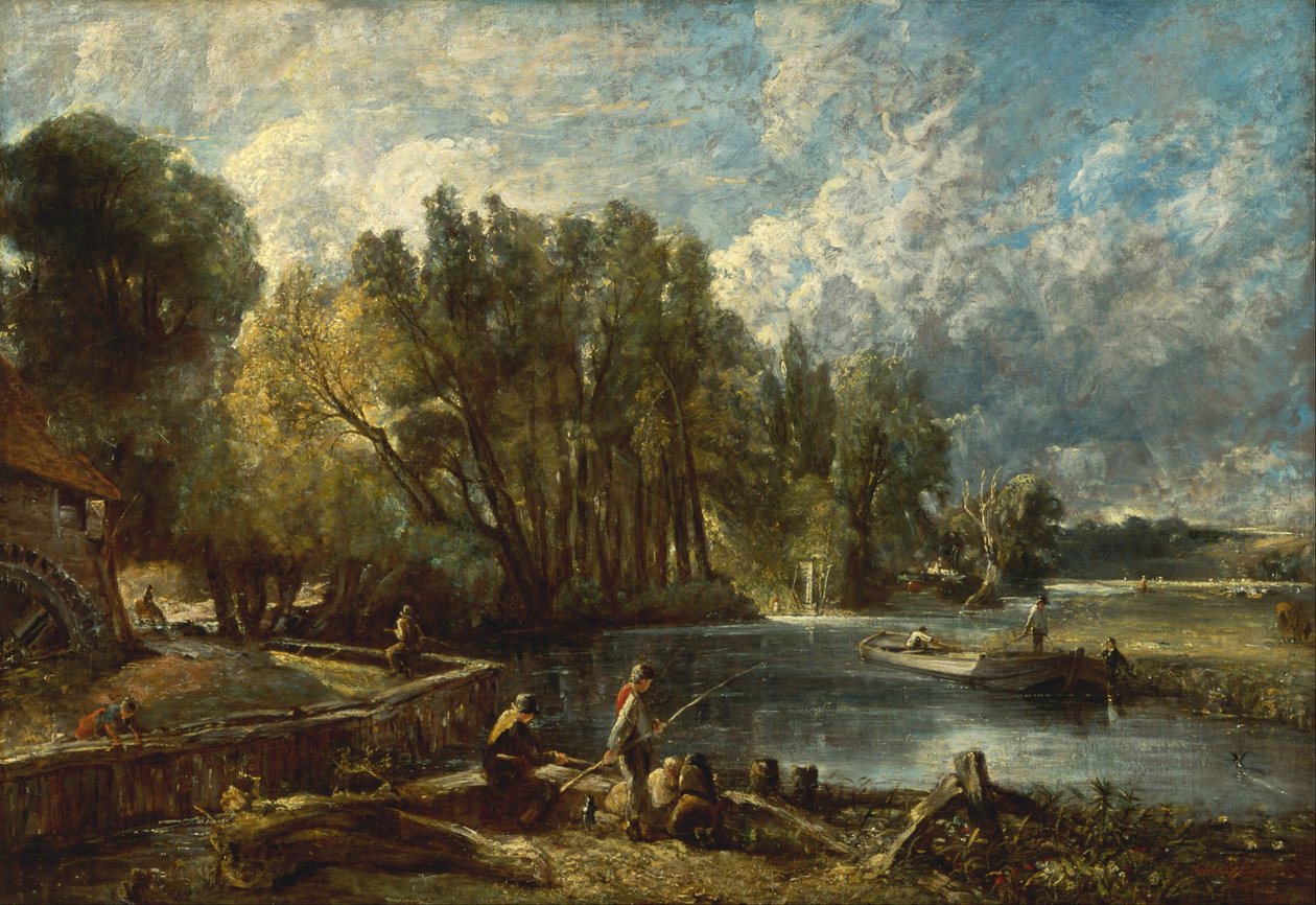 Stratford Mill tekijältä John Constable