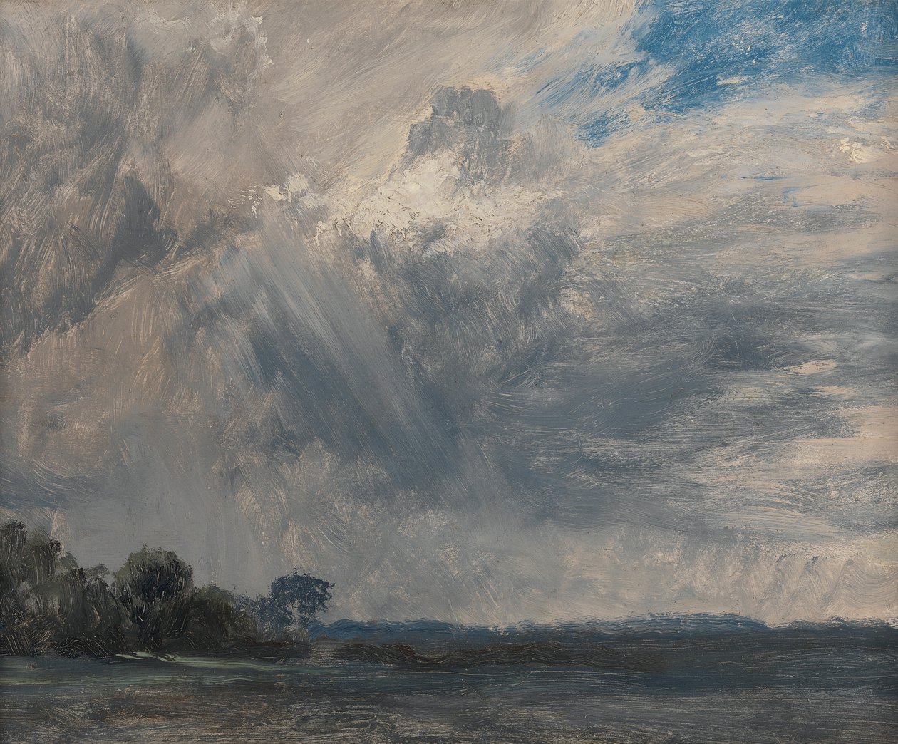 Pilvisen taivaan tutkimus tekijältä John Constable