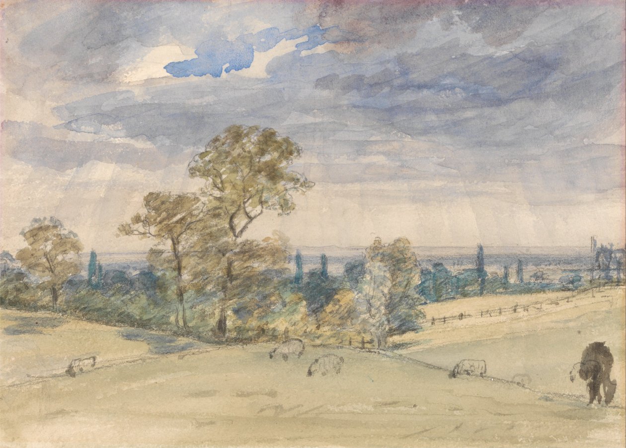 Suffolkin maisema tekijältä John Constable