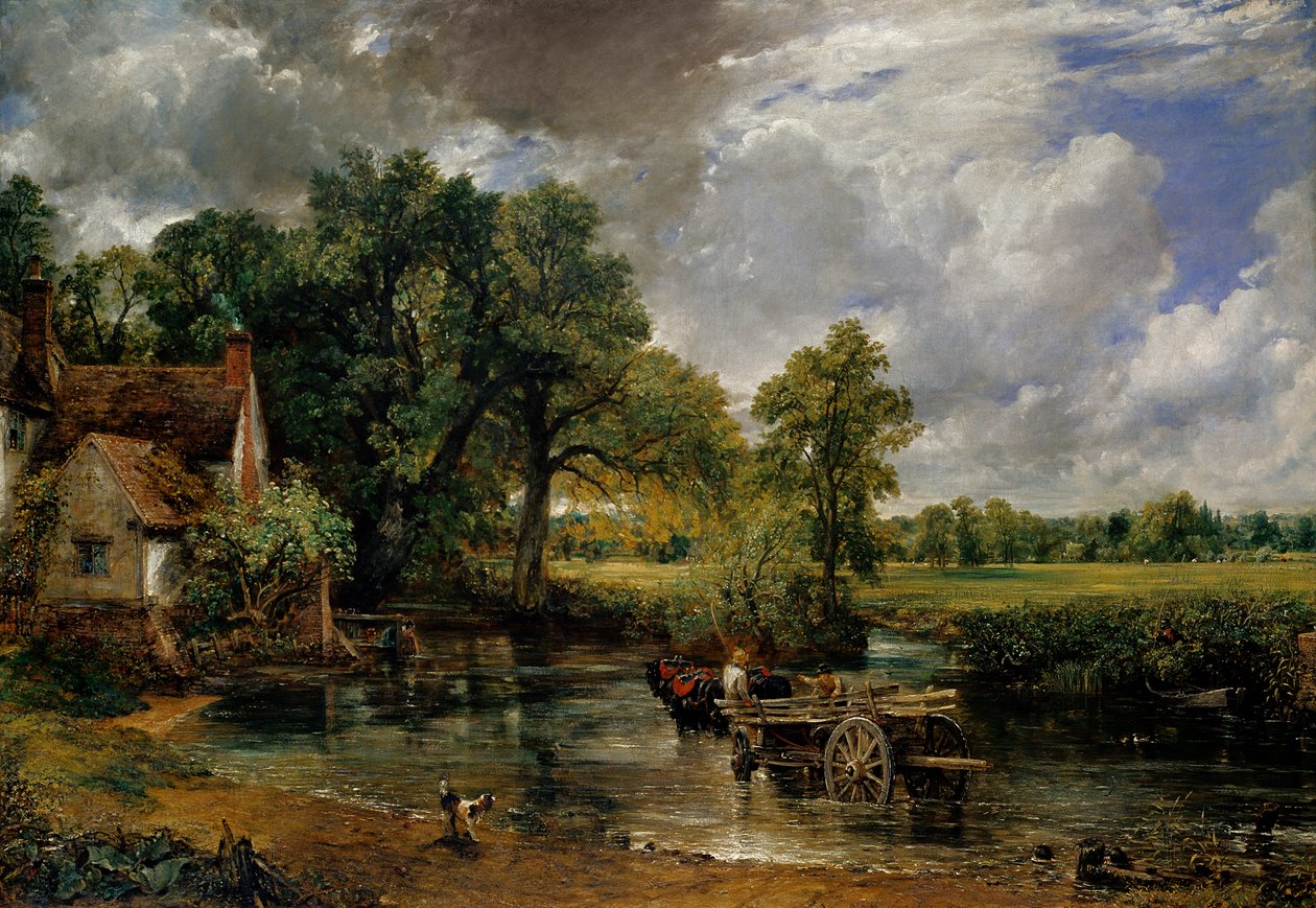The Hay Wain, 1821 tekijältä John Constable