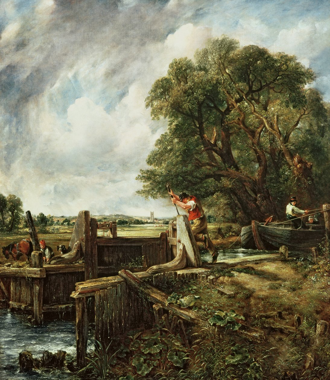 Lukko, 1824 tekijältä John Constable