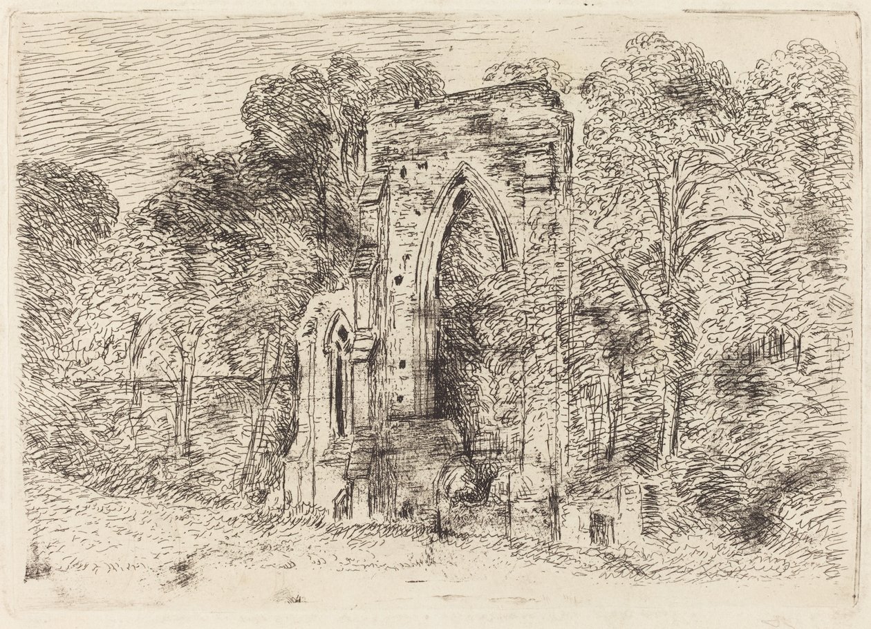 Netley Abbeyn rauniot tekijältä John Constable