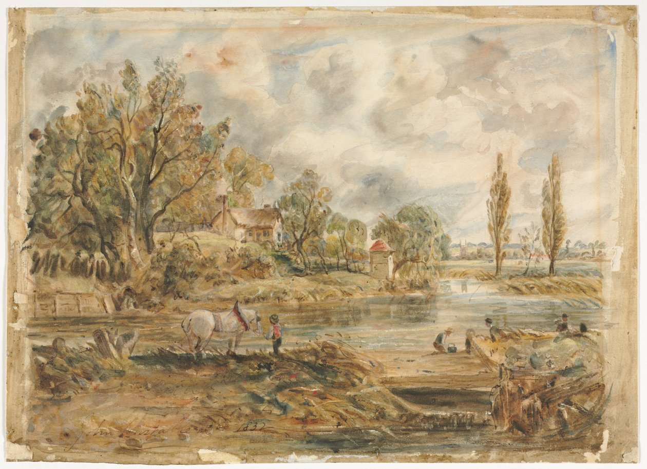 Valkoinen hevonen. tekijältä John Constable
