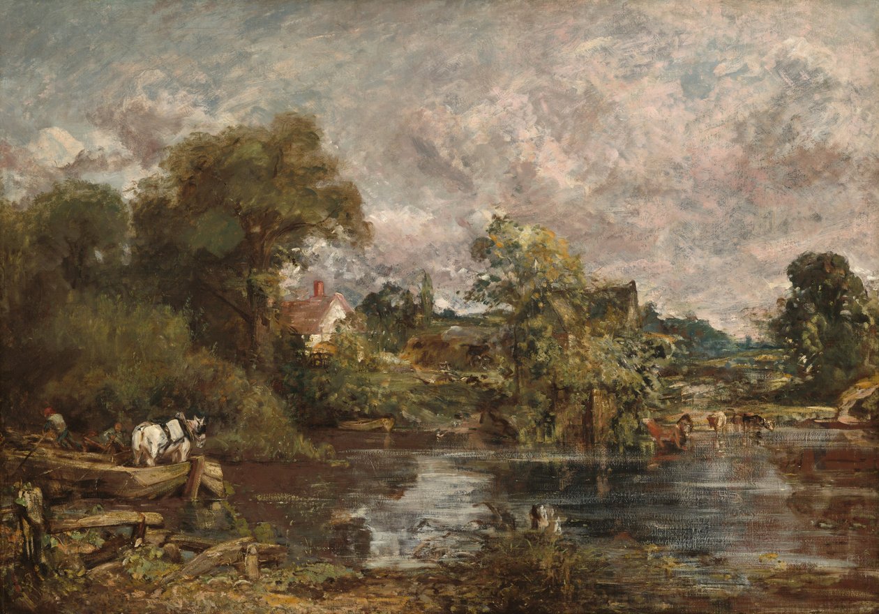 Valkoinen hevonen, 1818-1819. tekijältä John Constable