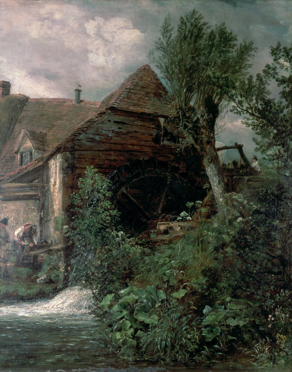Vesimylly Gillinghamissa, Dorsetissa tekijältä John Constable