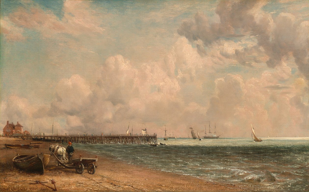 Yarmouthin laituri tekijältä John Constable