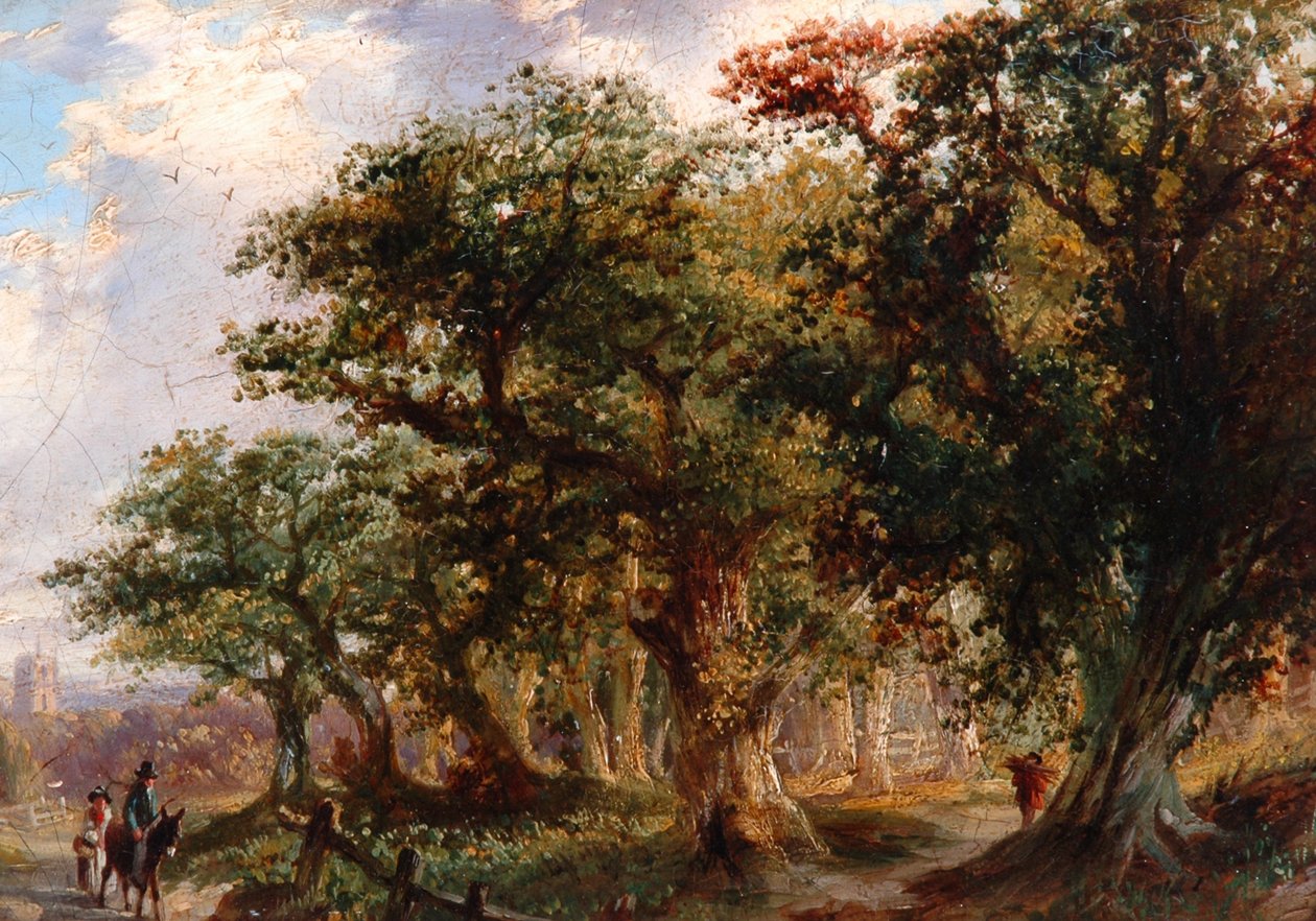 Maisema, 1805-21 tekijältä John Crome