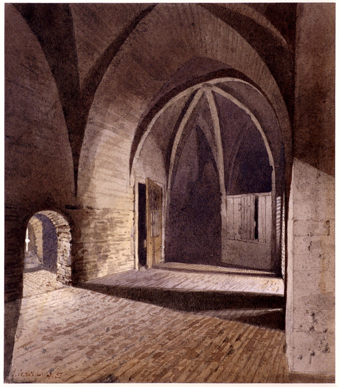 Lontoon Tower, Lontoo, 1883 tekijältä John Crowther