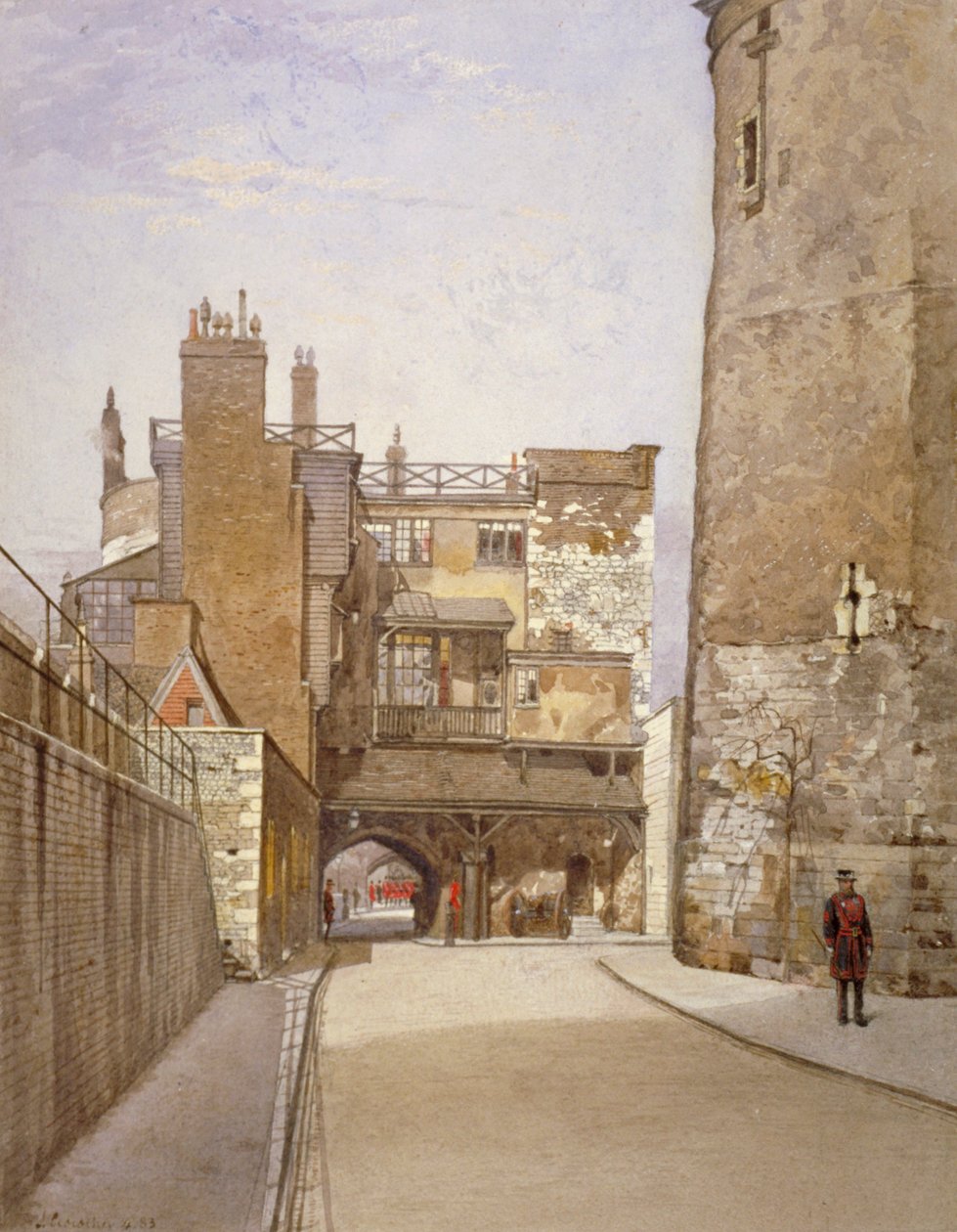Tower of London, Stepney, Lontoo, 1883 tekijältä John Crowther