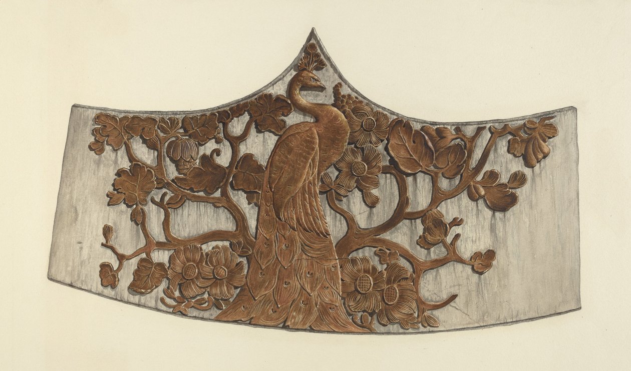 Peacock Stern -veisto tekijältä John Davis