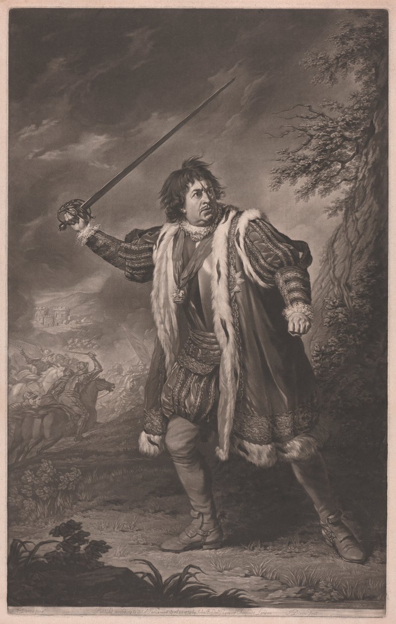 David Garrick Richard III:na tekijältä John Dixon