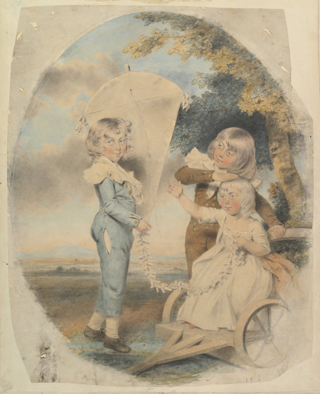 Dyson-lapset, 1787. tekijältä John Downman