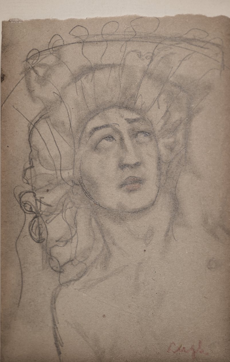 Nimetön [mieshahmo] (lyijykynä) tekijältä John Duncan