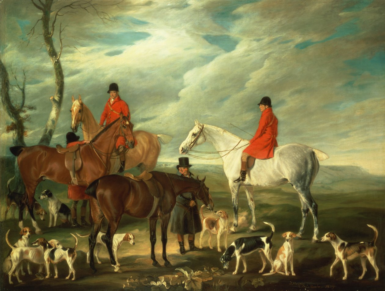 Tapaaminen, Melton Mowbray tekijältä John E. Ferneley