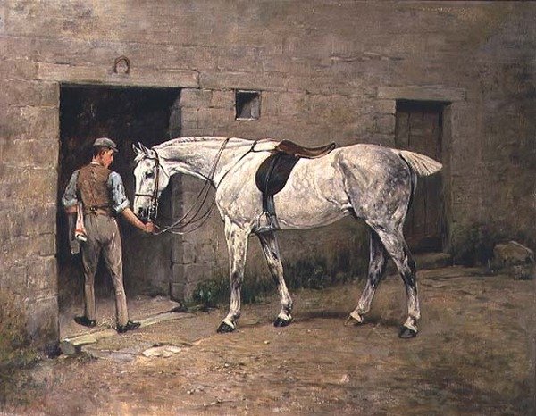 Dapple Grey ja Stable Lad tekijältä John Emms