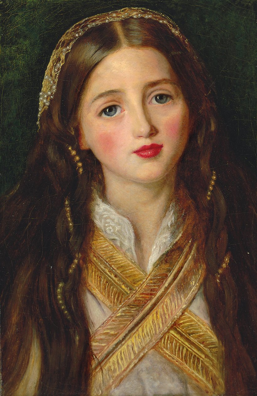 Alice Gray (öljy kankaalle) tekijältä John Everett Millais
