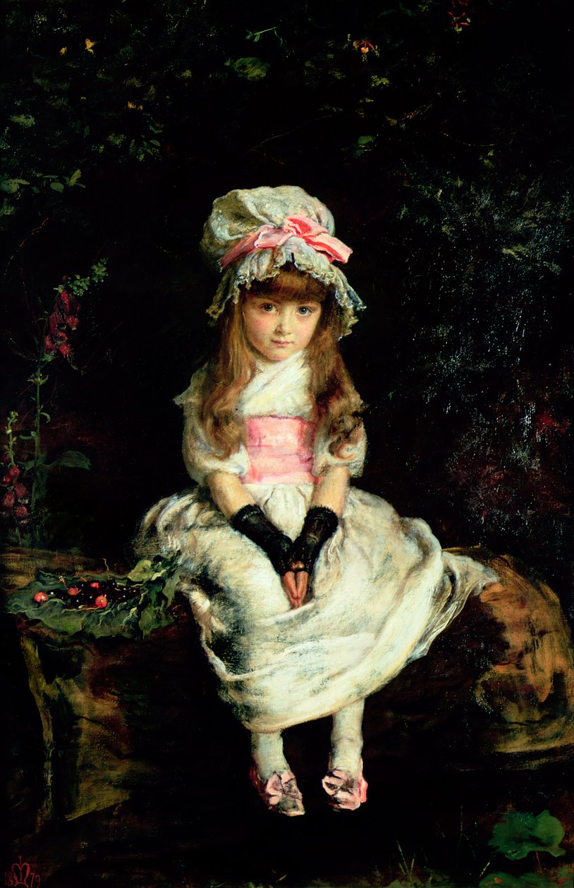 Kirsikka kypsä, 1879 tekijältä John Everett Millais