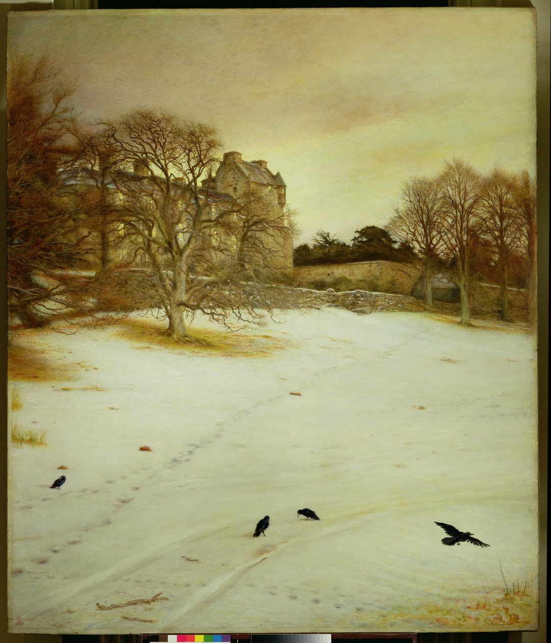 Huonekalut ja erilaiset esineet 1100- ja 1300-luvuilta tekijältä John Everett Millais