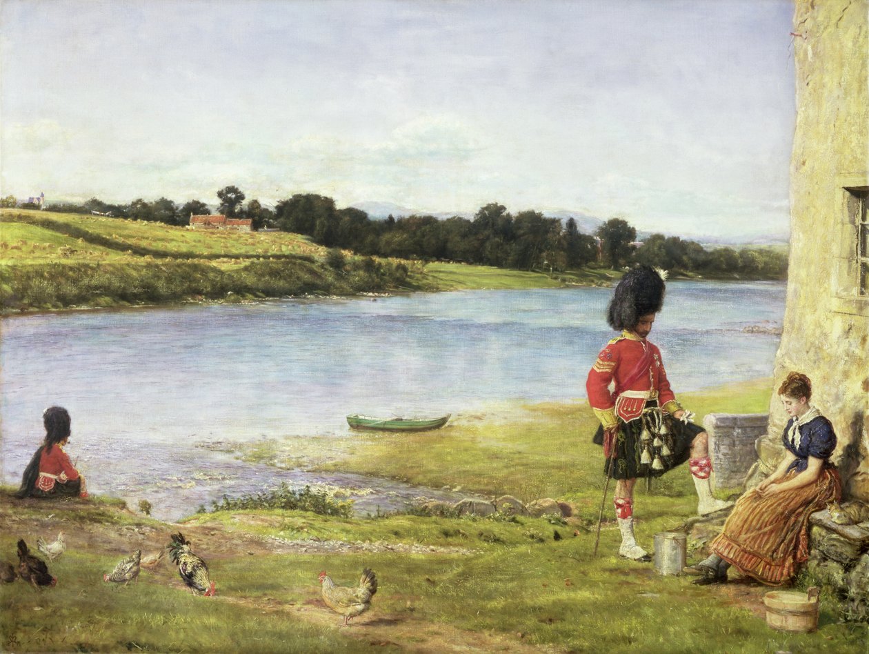 Virtaa mereen, 1871 tekijältä John Everett Millais