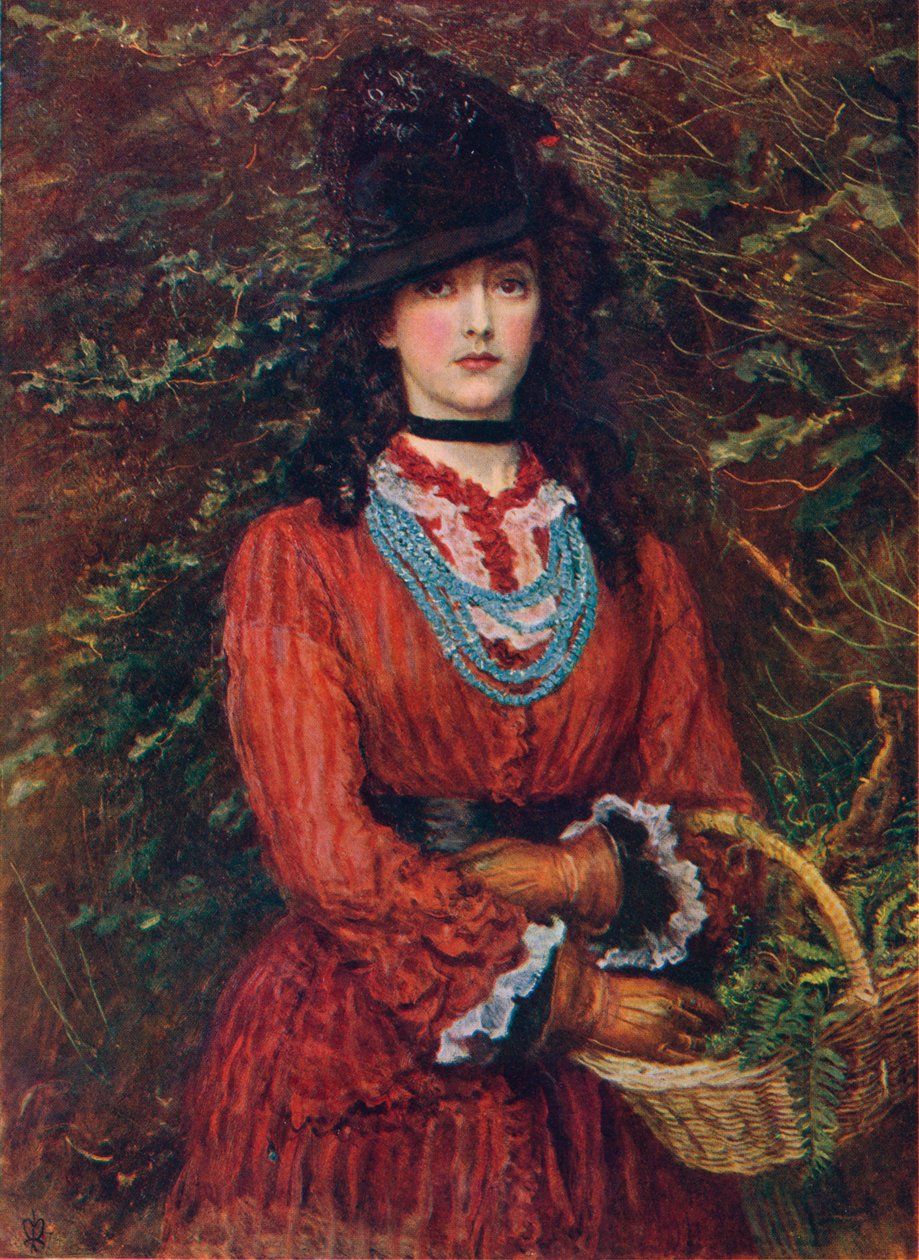 Neiti Eveleen Tennant, 1874 1906 tekijältä John Everett Millais