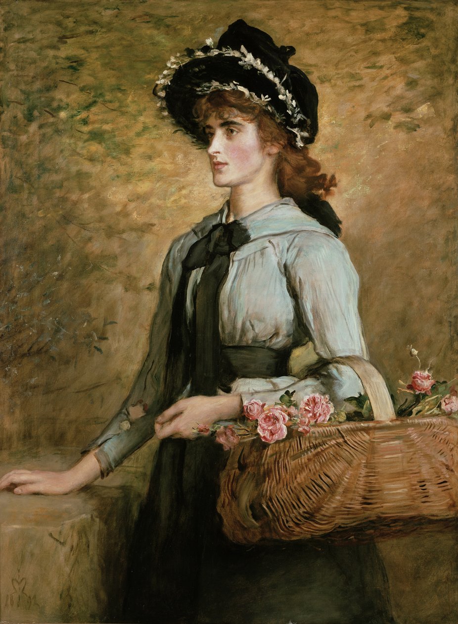 Sweet Emma Morland, 1892 tekijältä John Everett Millais