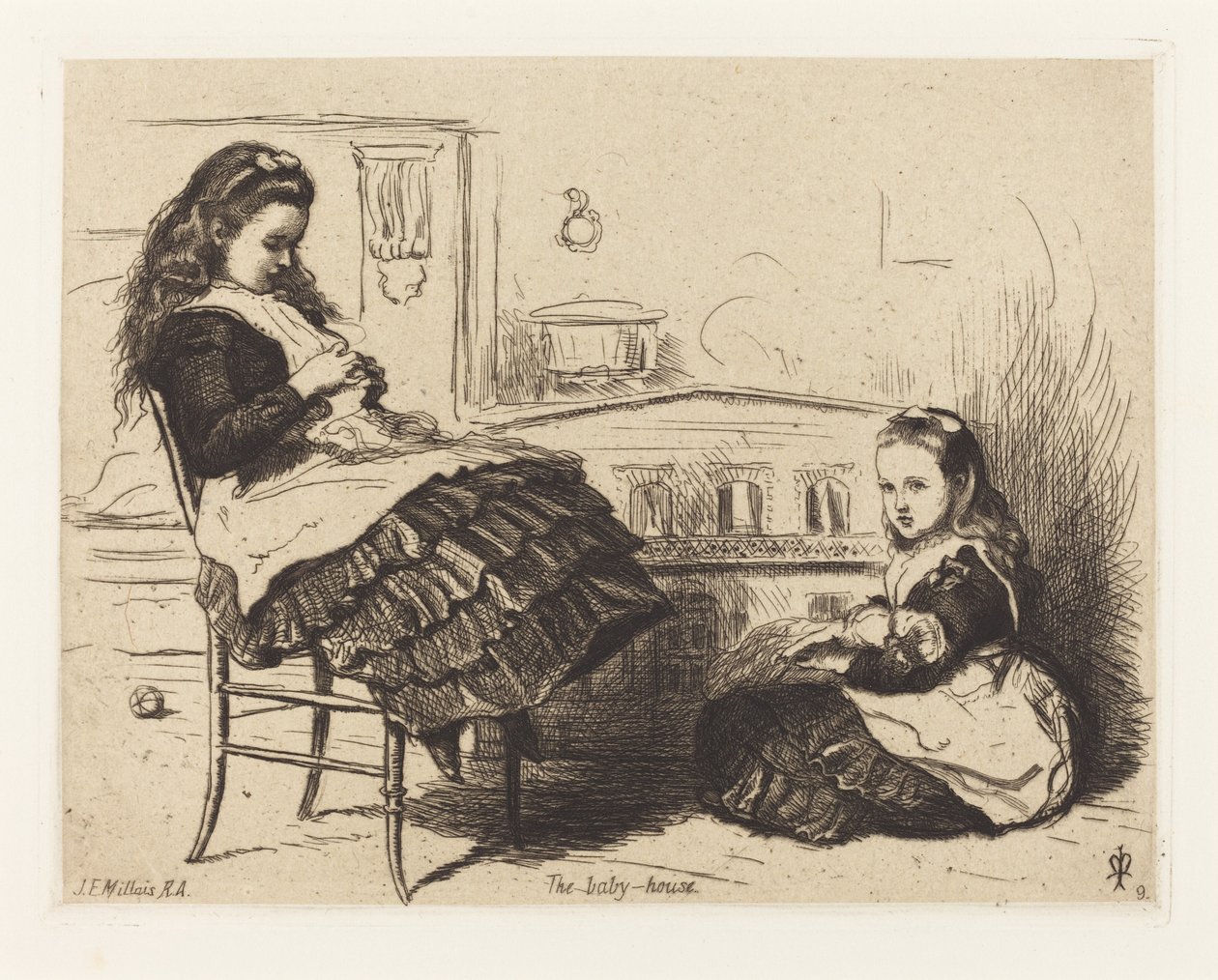 Vauvan talo tekijältä John Everett Millais