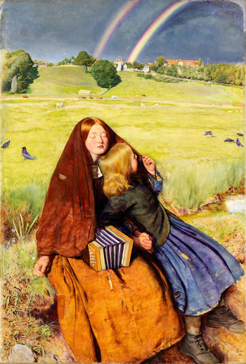 Sokea tyttö tekijältä John Everett Millais