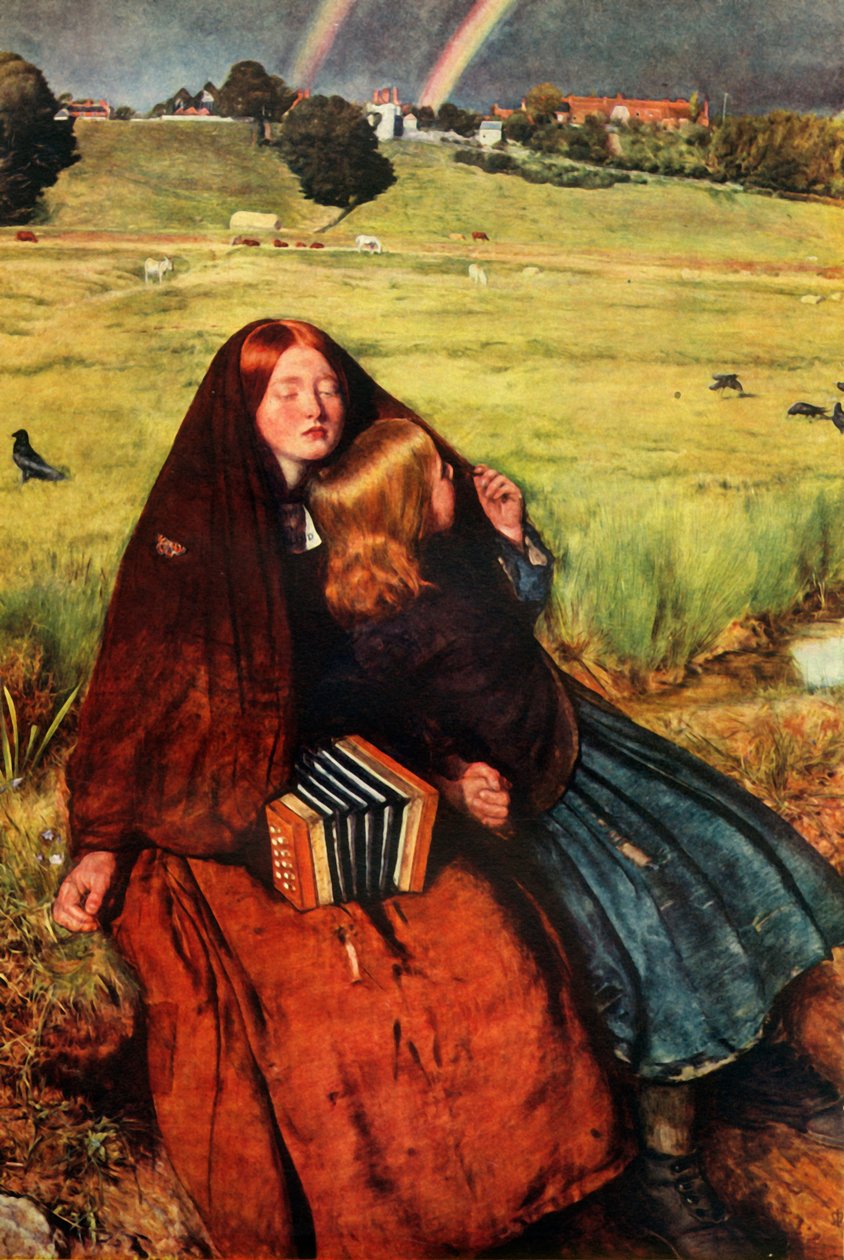 Sokea tyttö, 1856, 1948. tekijältä John Everett Millais