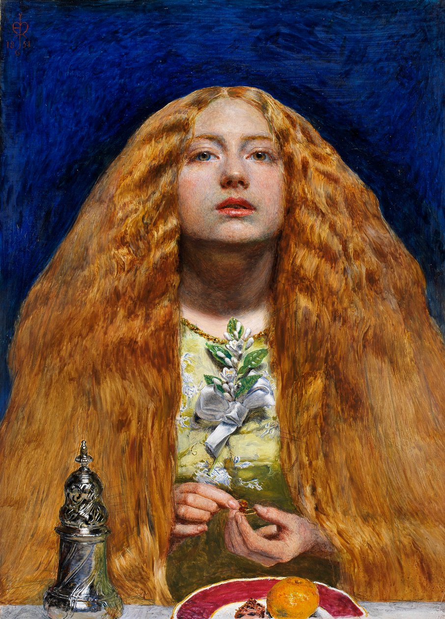 Morsiusneito, 1851 tekijältä John Everett Millais