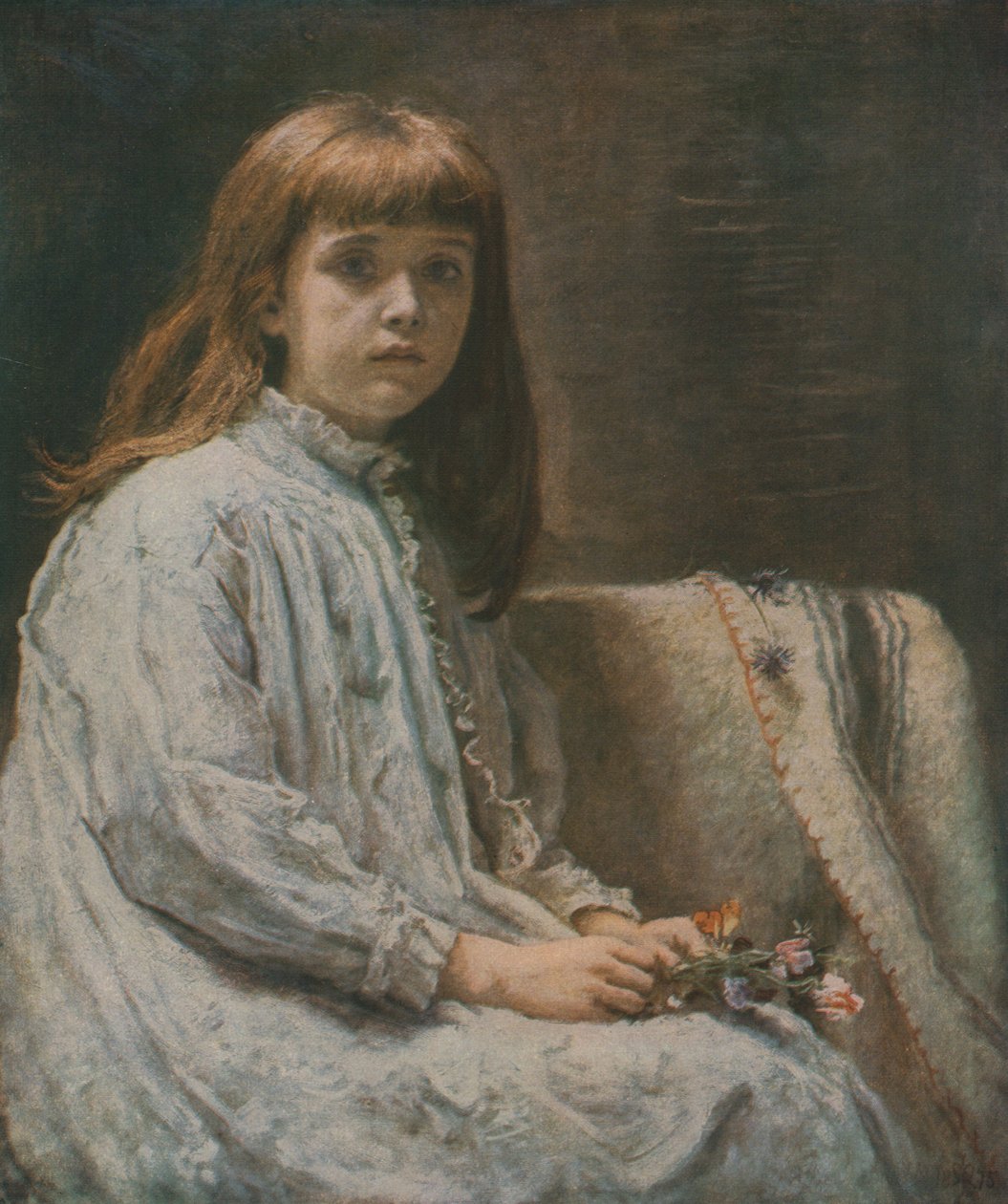 The Convalescent, 1875, c1930. tekijältä John Everett Millais