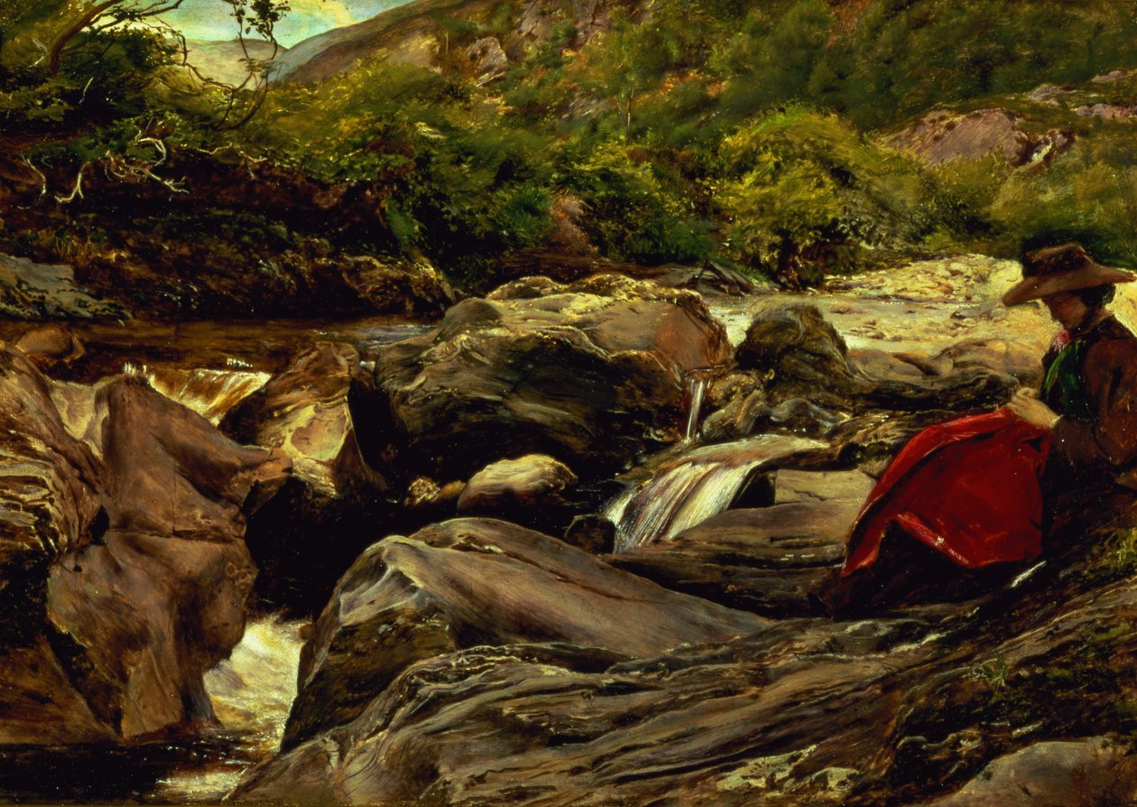 Vesiputous tekijältä John Everett Millais