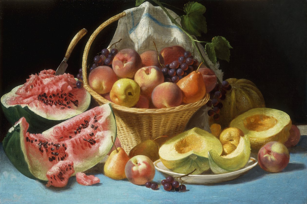 Melonit, persikat ja viinirypäleet, tekijältä John F. Francis