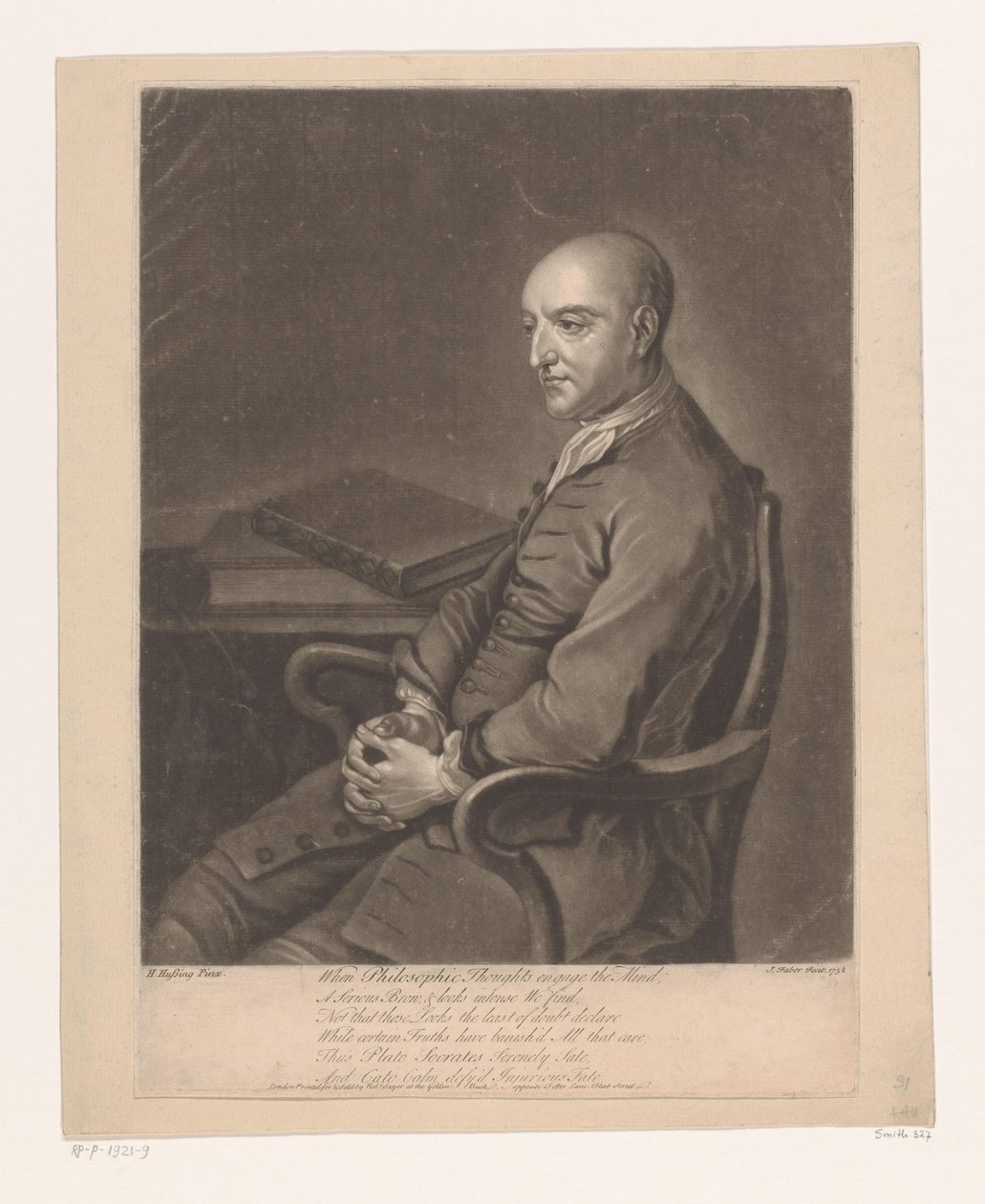 Portrey on Humphrey Skelton tekijältä John Faber (II)