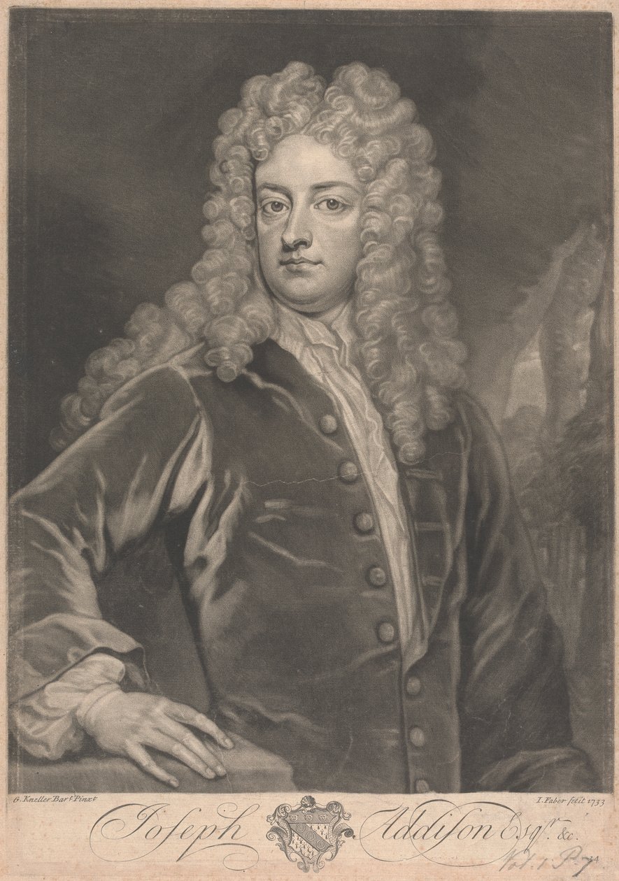 Joseph Addison Esq. tekijältä John Faber the younger