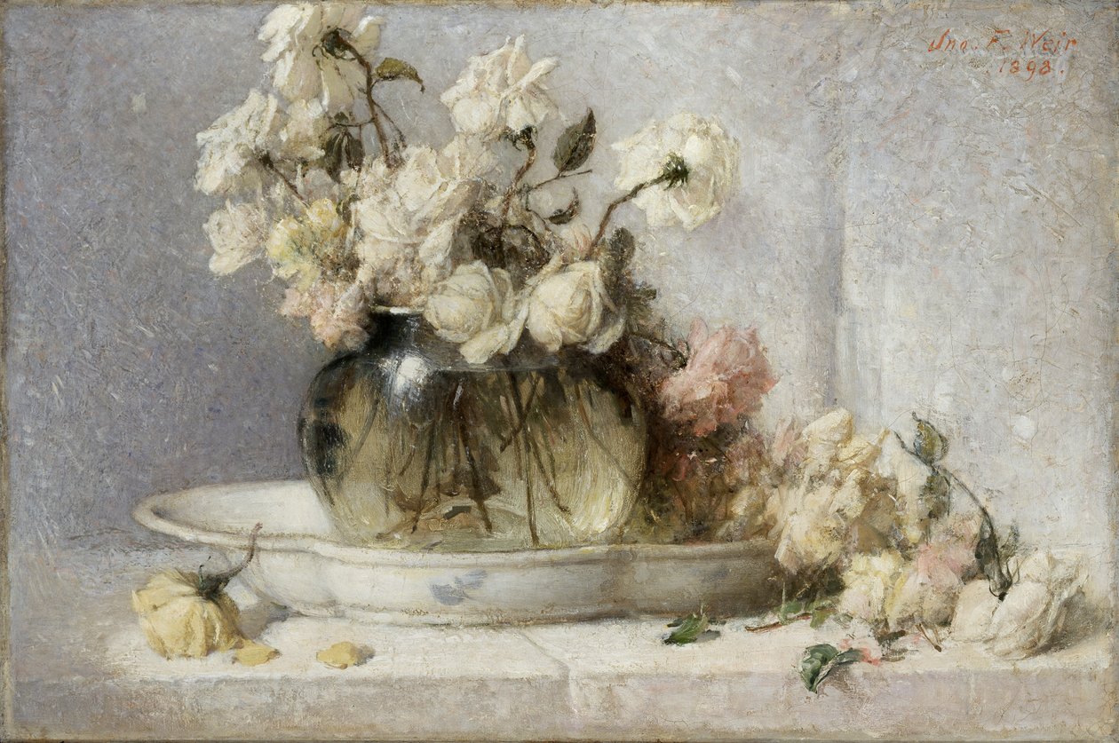 Ruusut, 1898. tekijältä John Ferguson Weir