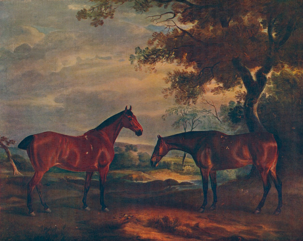 Yorkshire Hunters at Grass, 1840, 1922 tekijältä John Ferneley