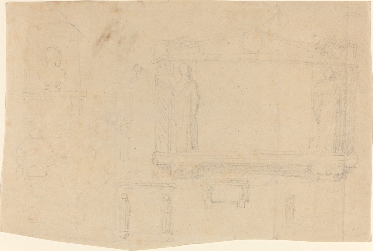 Suunnittelut monumenteille tekijältä John Flaxman
