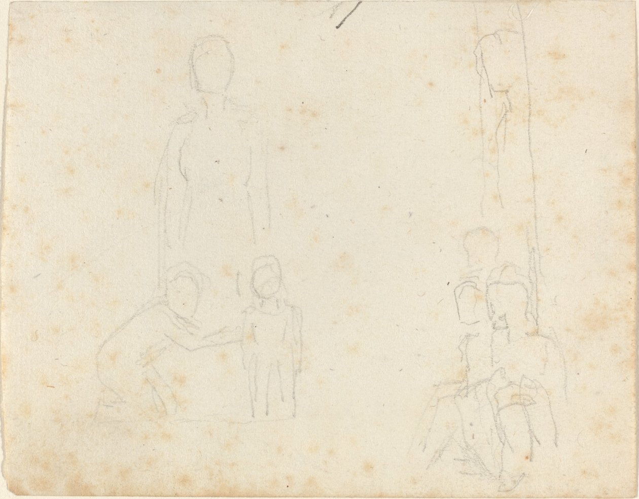 Kaksi hahmoryhmää tekijältä John Flaxman
