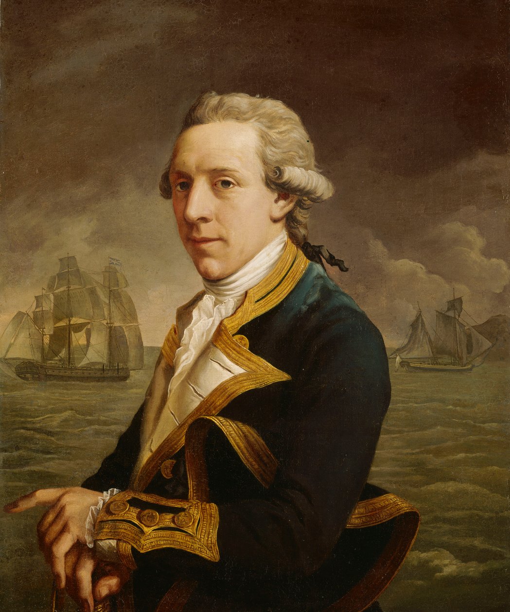Kapteeni Robert Man (noin 1748-1813) tekijältä John Francis Rigaud