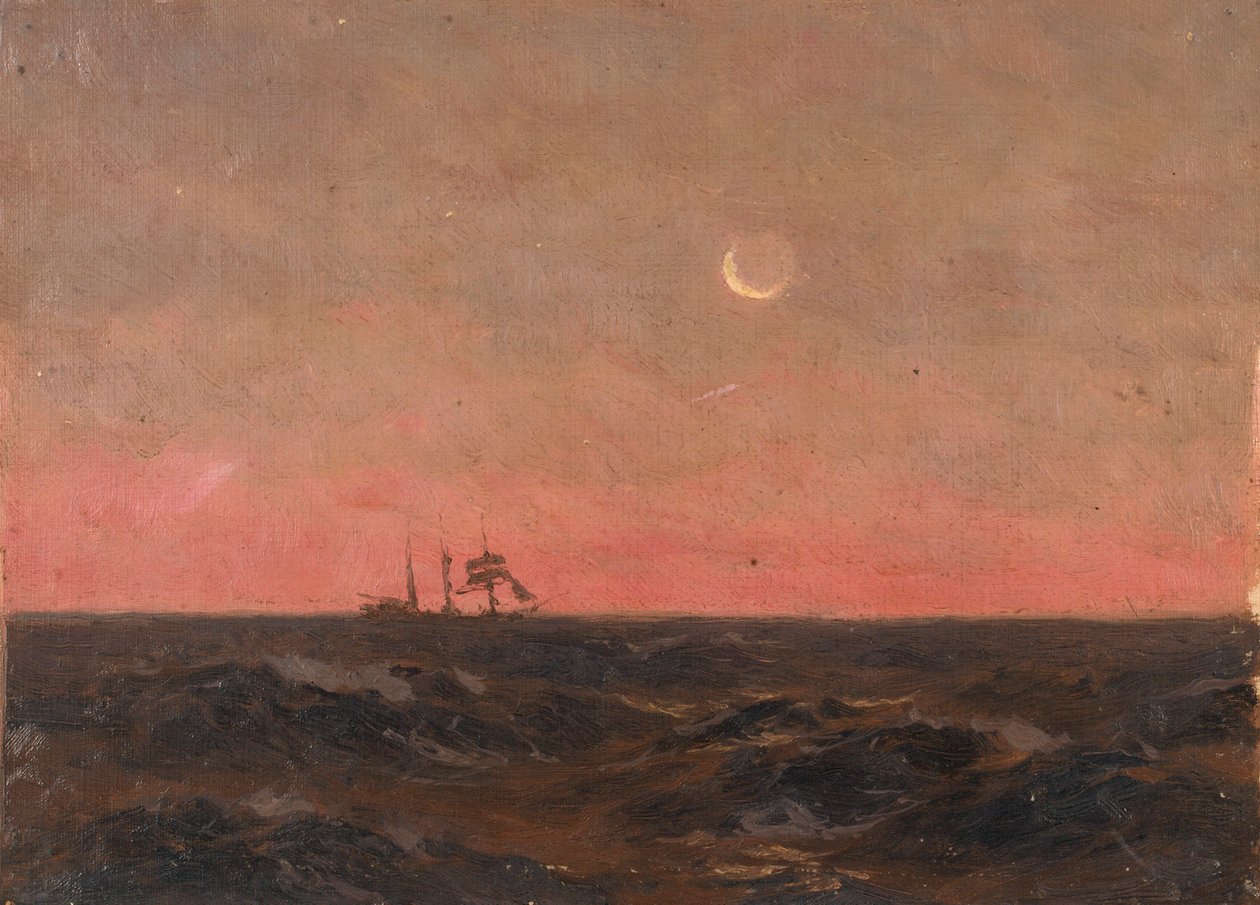 Merimaisema, n.1900 (öljy kankaalle) tekijältä John Fraser