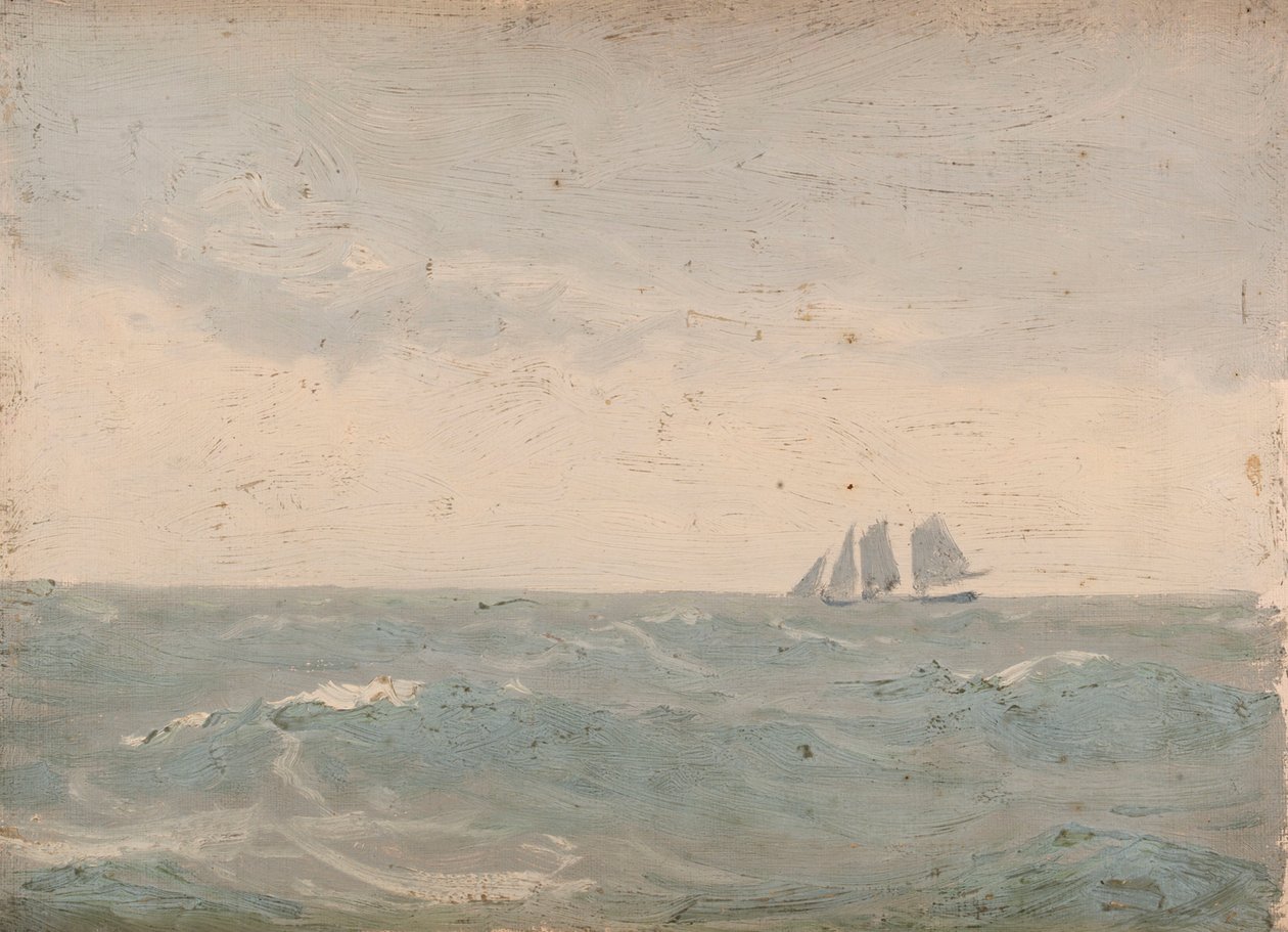 Merimaisema, n.1900 (öljy kankaalle) tekijältä John Fraser
