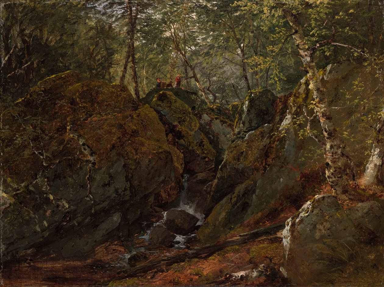 Catskill-vesiputous tekijältä John Frederick Kensett