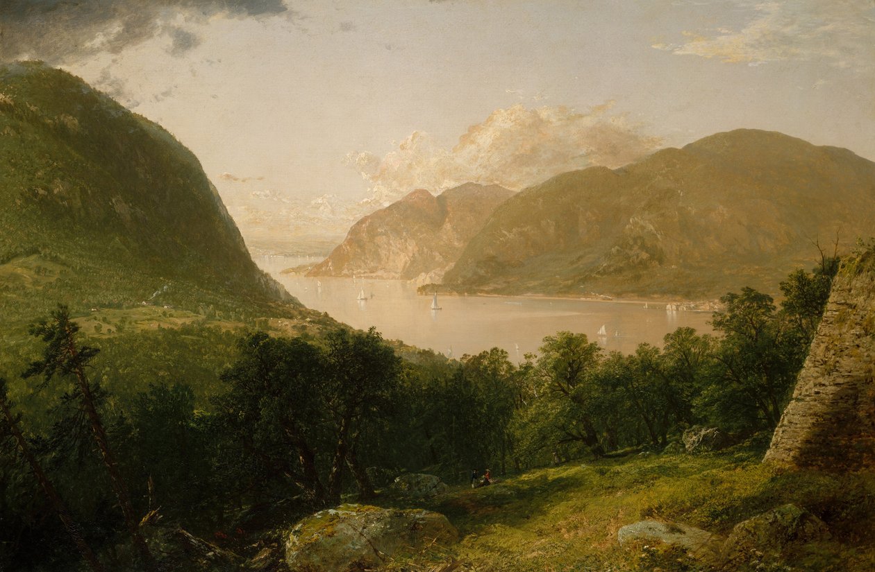 Hudson-joen kohtaus tekijältä John Frederick Kensett