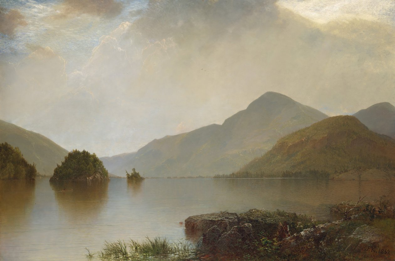 Lake George, 1869. tekijältä John Frederick Kensett