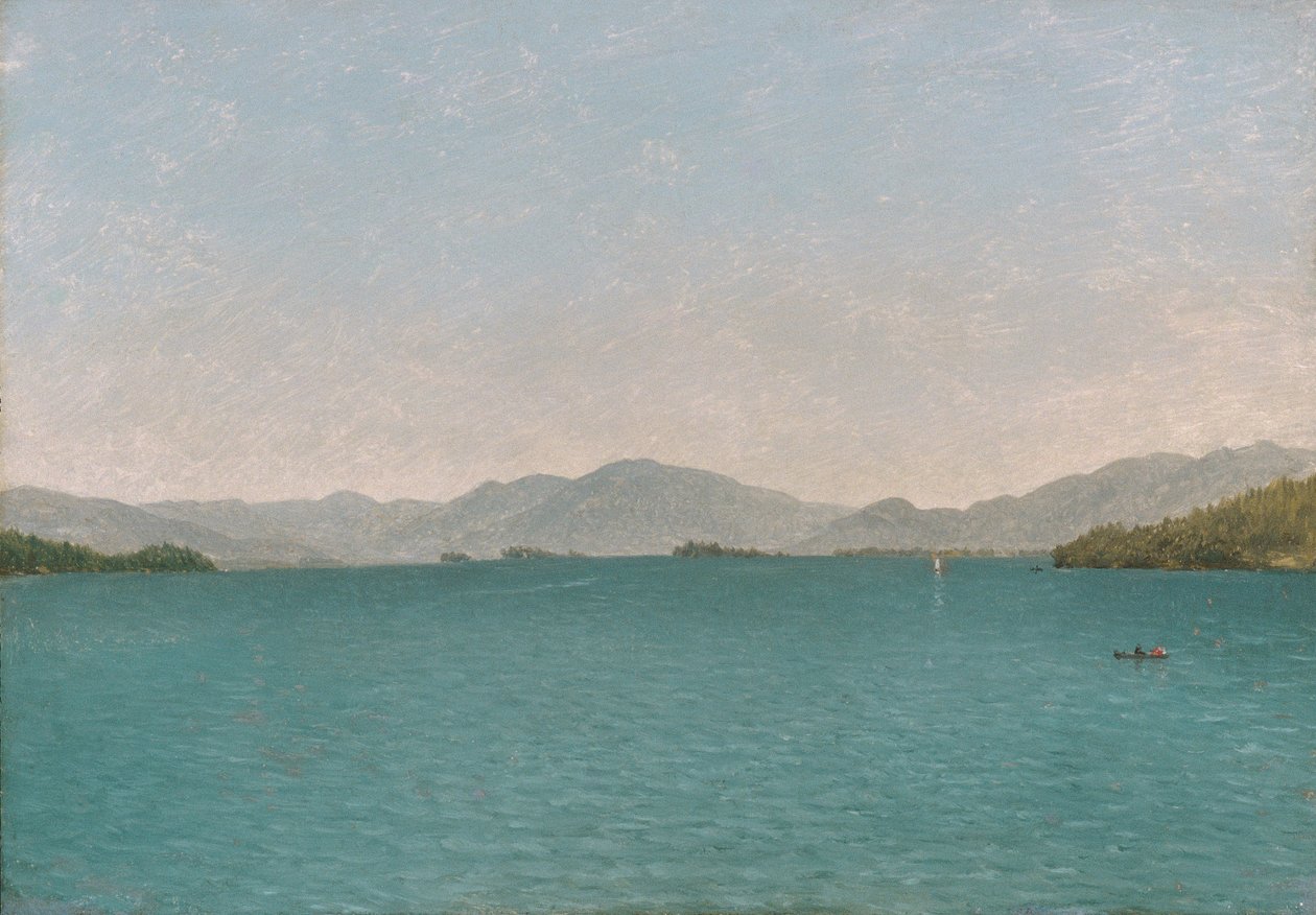 Lake George, ilmainen tutkimus tekijältä John Frederick Kensett