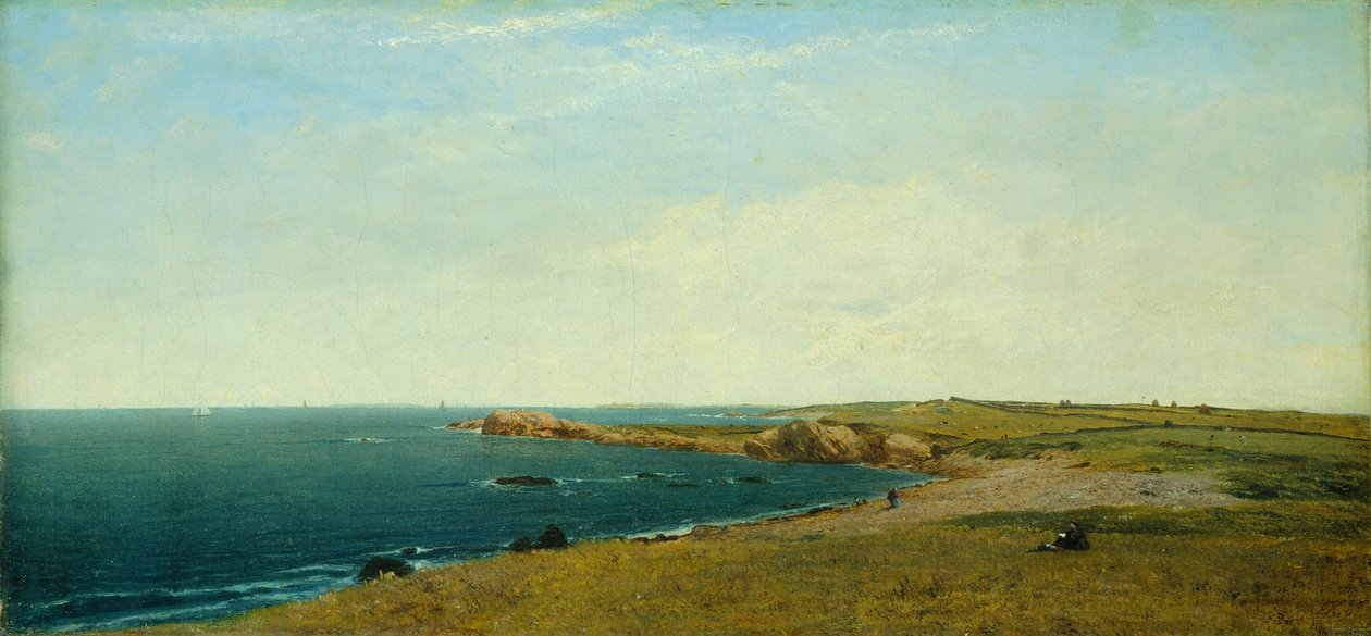 Lähellä Newportia, 1869. tekijältä John Frederick Kensett