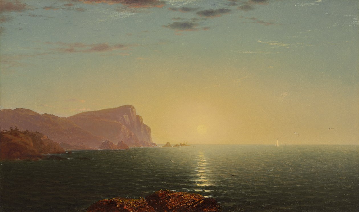 New England Sunrise, noin 1863 tekijältä John Frederick Kensett