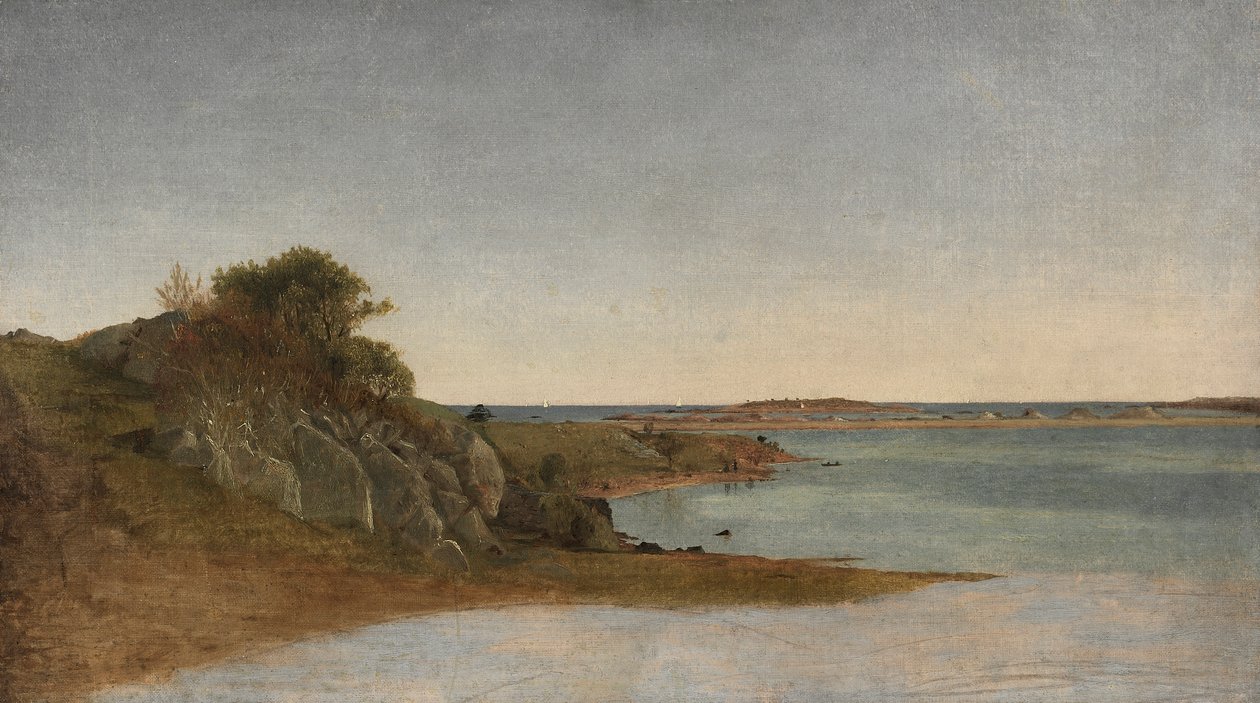 Näkymä lähellä Newportia tekijältä John Frederick Kensett
