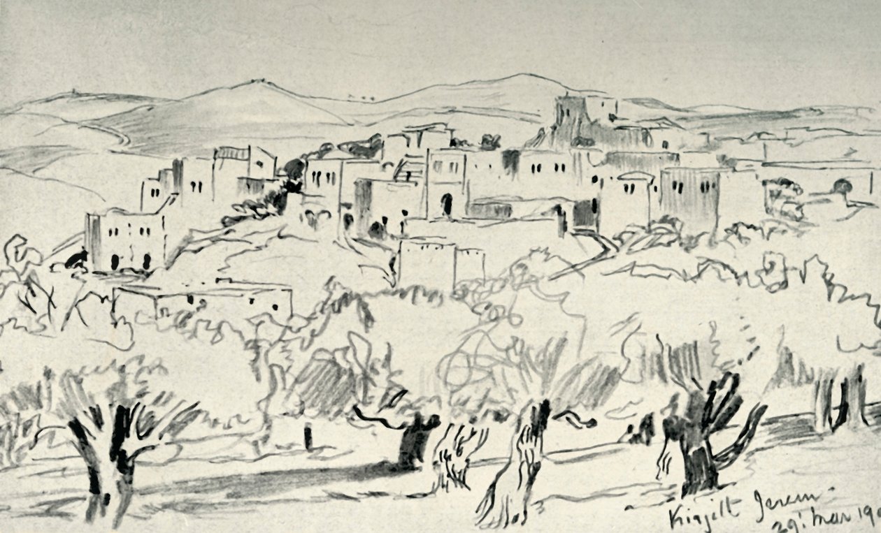 Kirjath-Jearim, 1902. tekijältä John Fulleylove