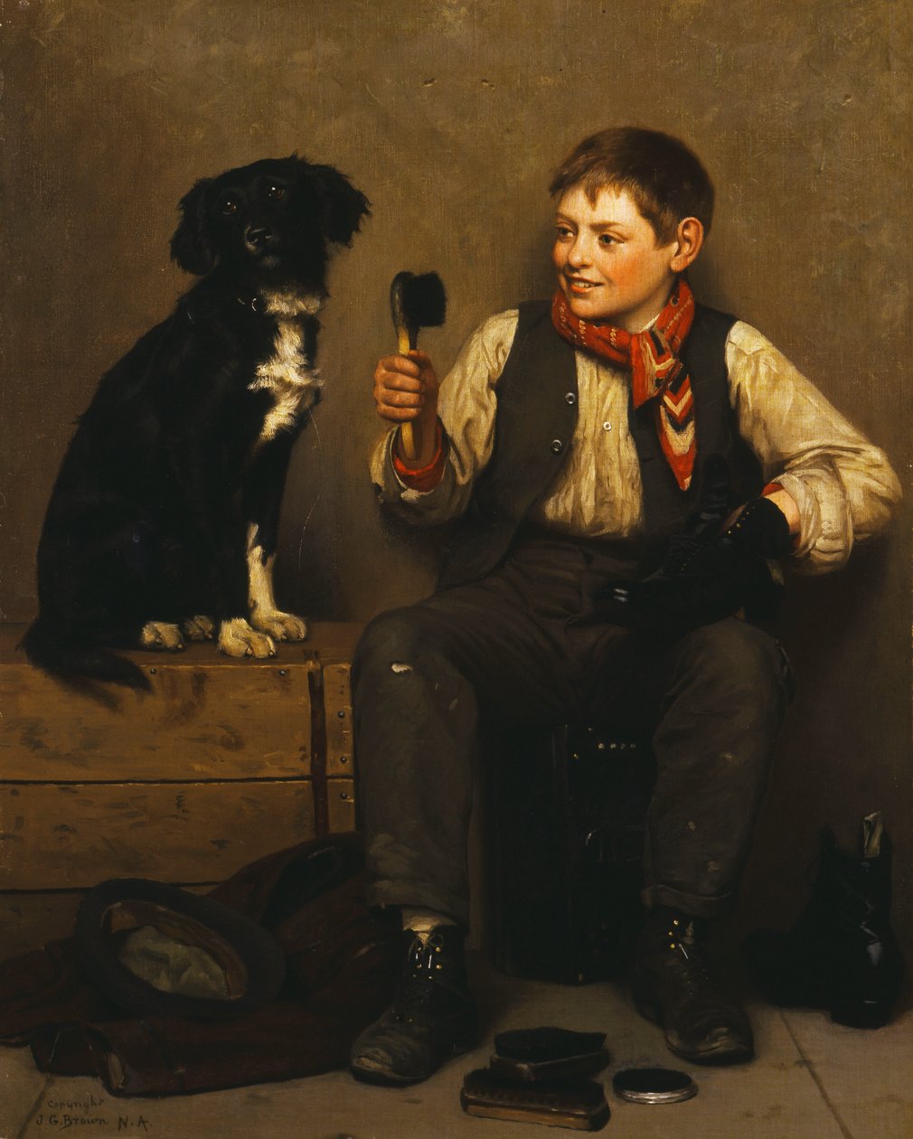 Ei voi houkutella, tekijältä John George Brown
